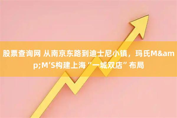 股票查询网 从南京东路到迪士尼小镇，玛氏M&M’S构建上海“一城双店”布局